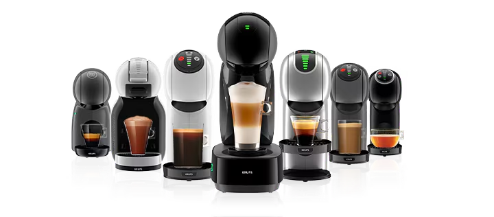 Finde die perfekte Kaffeemaschine für Zuhause | NESCAFE® Dolce Gusto® header image