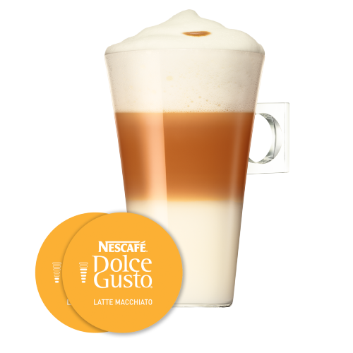 Latte Macchiato Kaffeekapseln Persönlichkeit | Nescafé Dolce Gusto