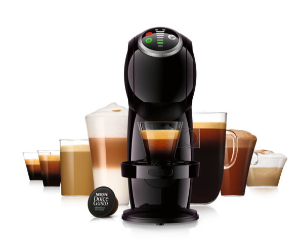 Nescafe Dolce Gusto mit verschiedenen Kaffeegetränken